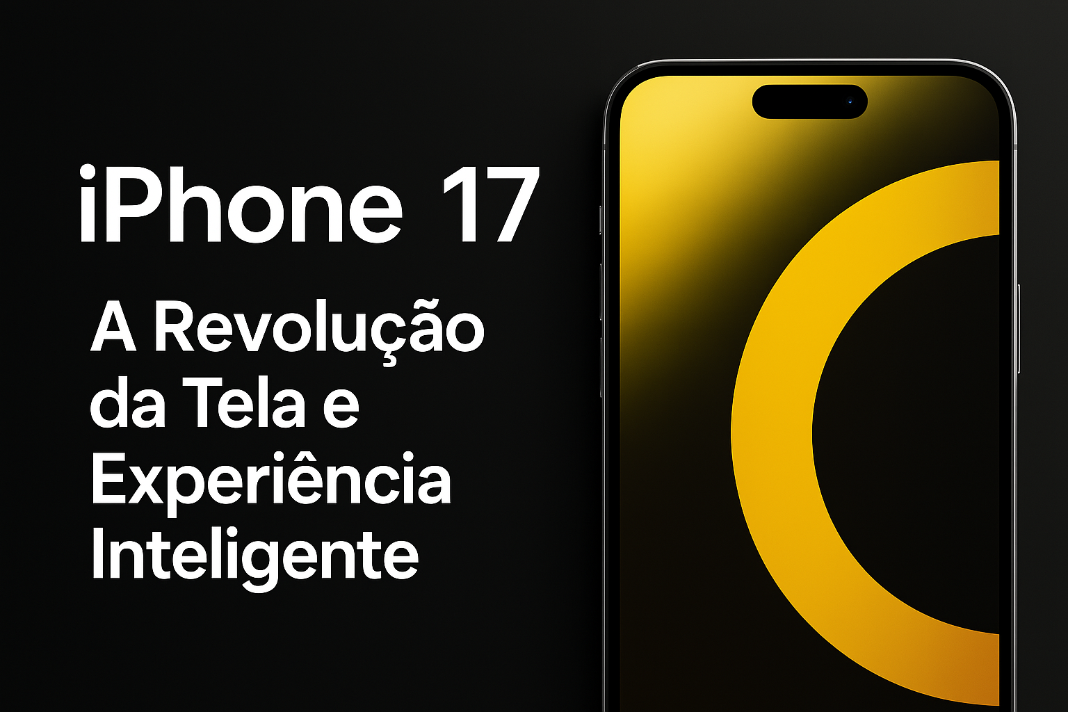 iPhone 17: A Revolução da Tela e Experiência Inteligente da Apple.
