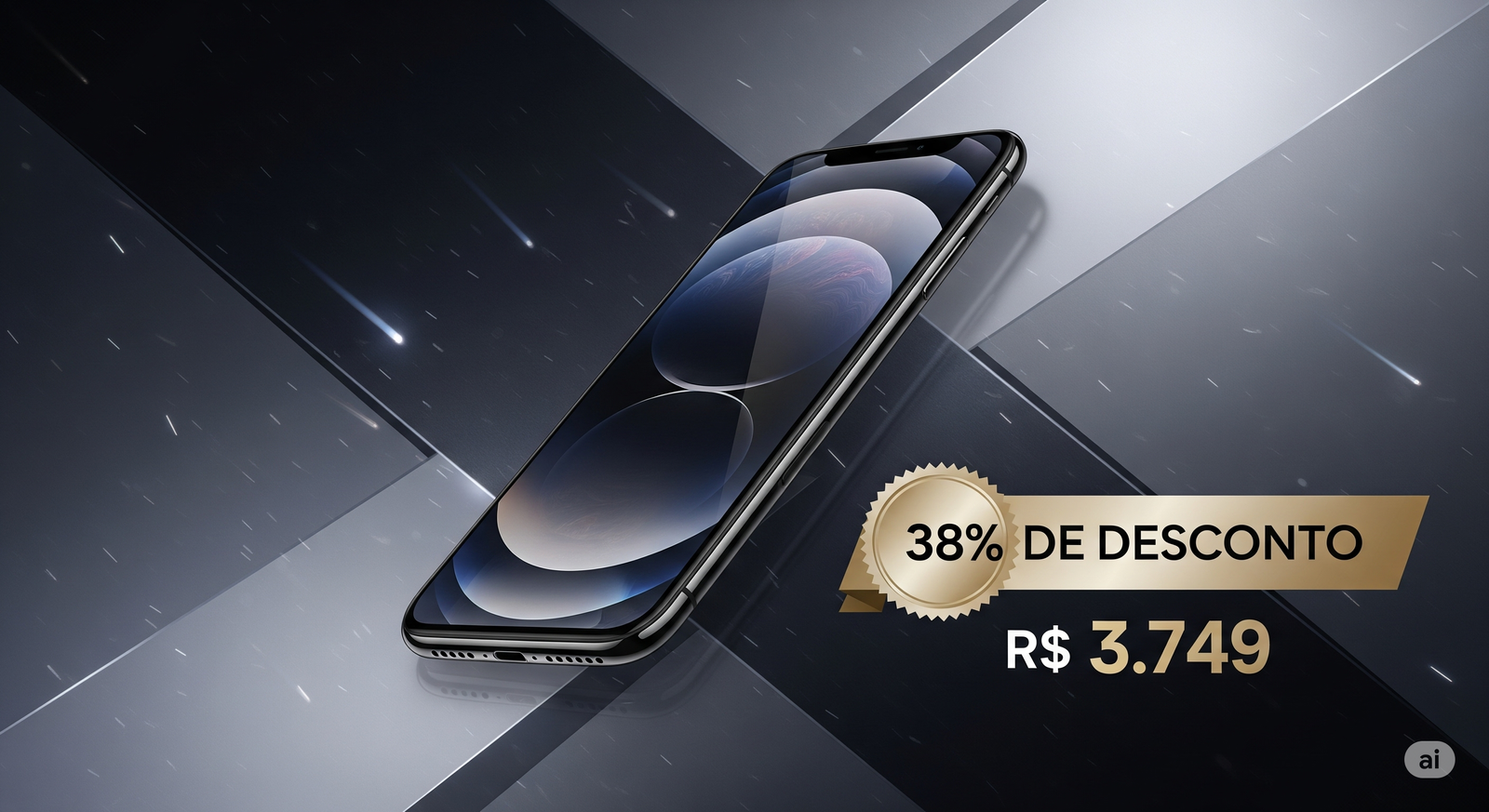iPhone 16e com 38% OFF: Só R$ 3.749 no Mercado Livre!