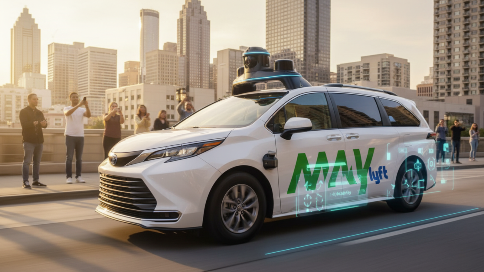 Lyft and May Mobility Launch Robotaxi Service in Atlanta